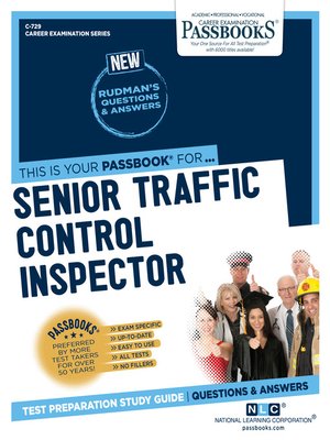 cover image of Senior Traffic Control Inspector